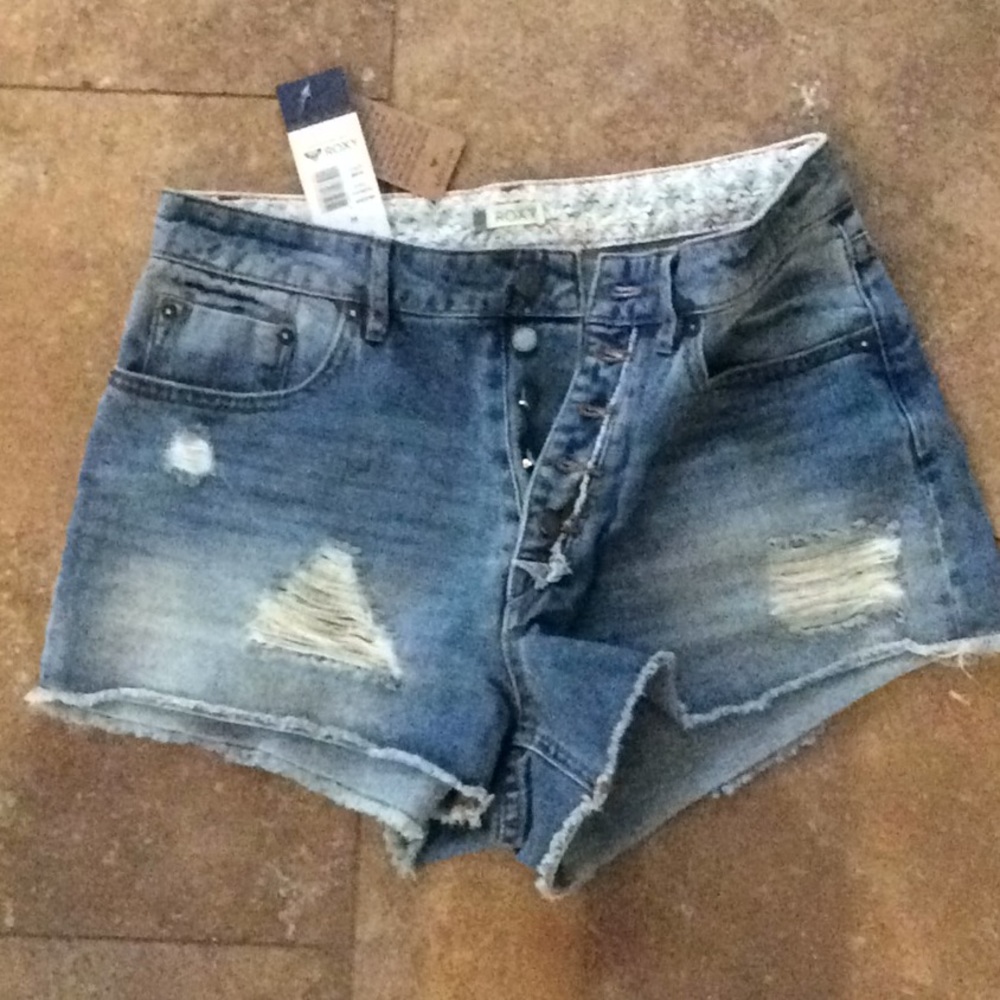 Roxy jean shorts